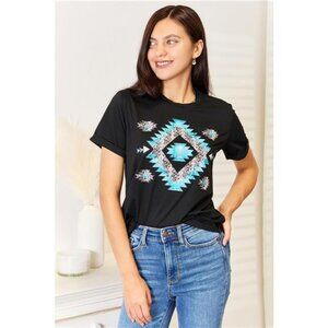 Simply‎ Love Graphic Short Sleeve T-Shirt